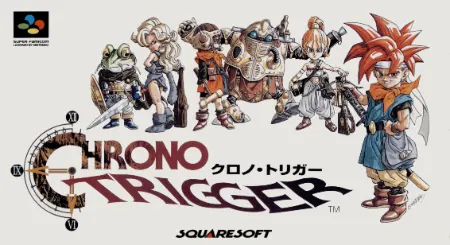Chrono Trigger: box front, japan