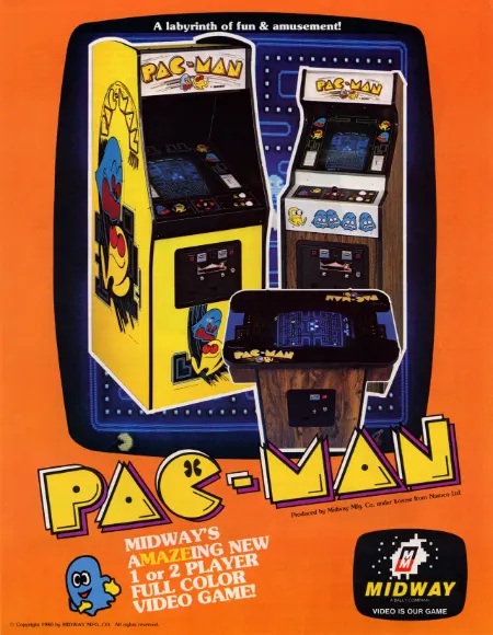 Pac-Man: advertisement flyer, north america