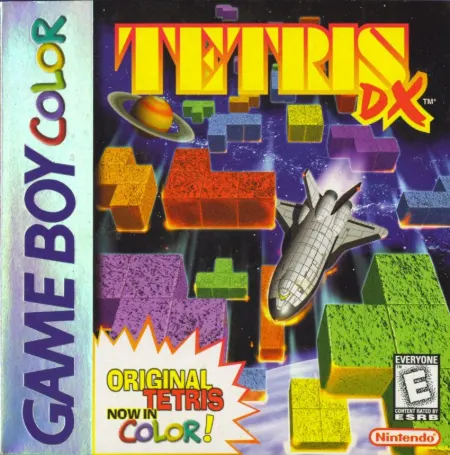 Tetris DX: box front, north america